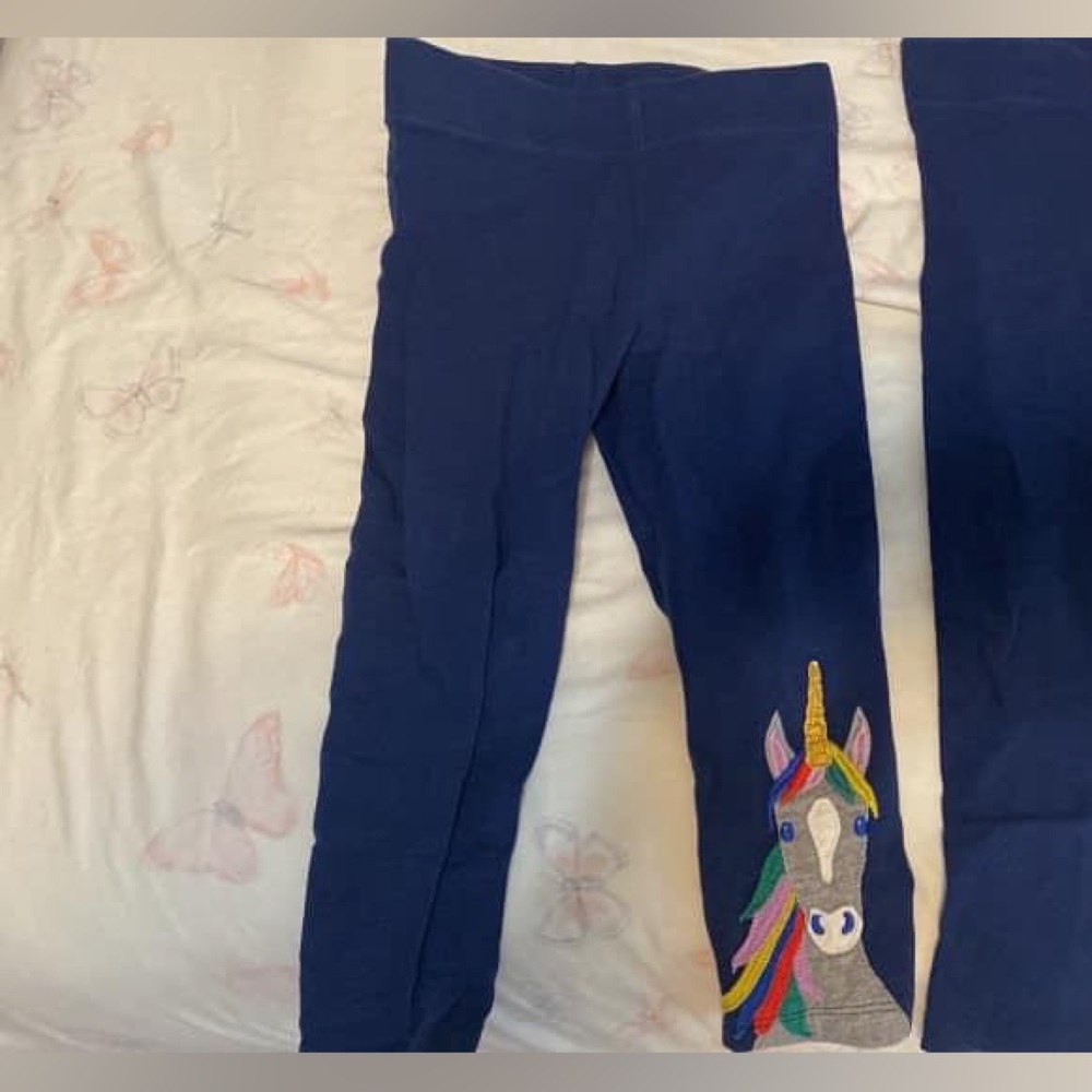 Mini Boden unicorn leggings